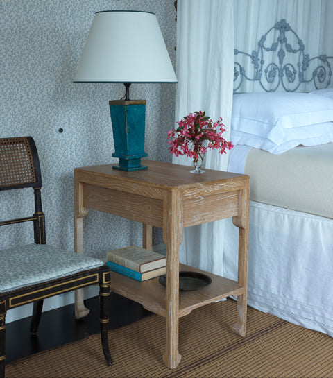 NARROW GAZEBO BEDSIDE TABLE