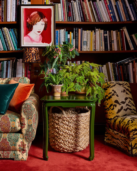 LARGE CHINOISERIE SIDE TABLE