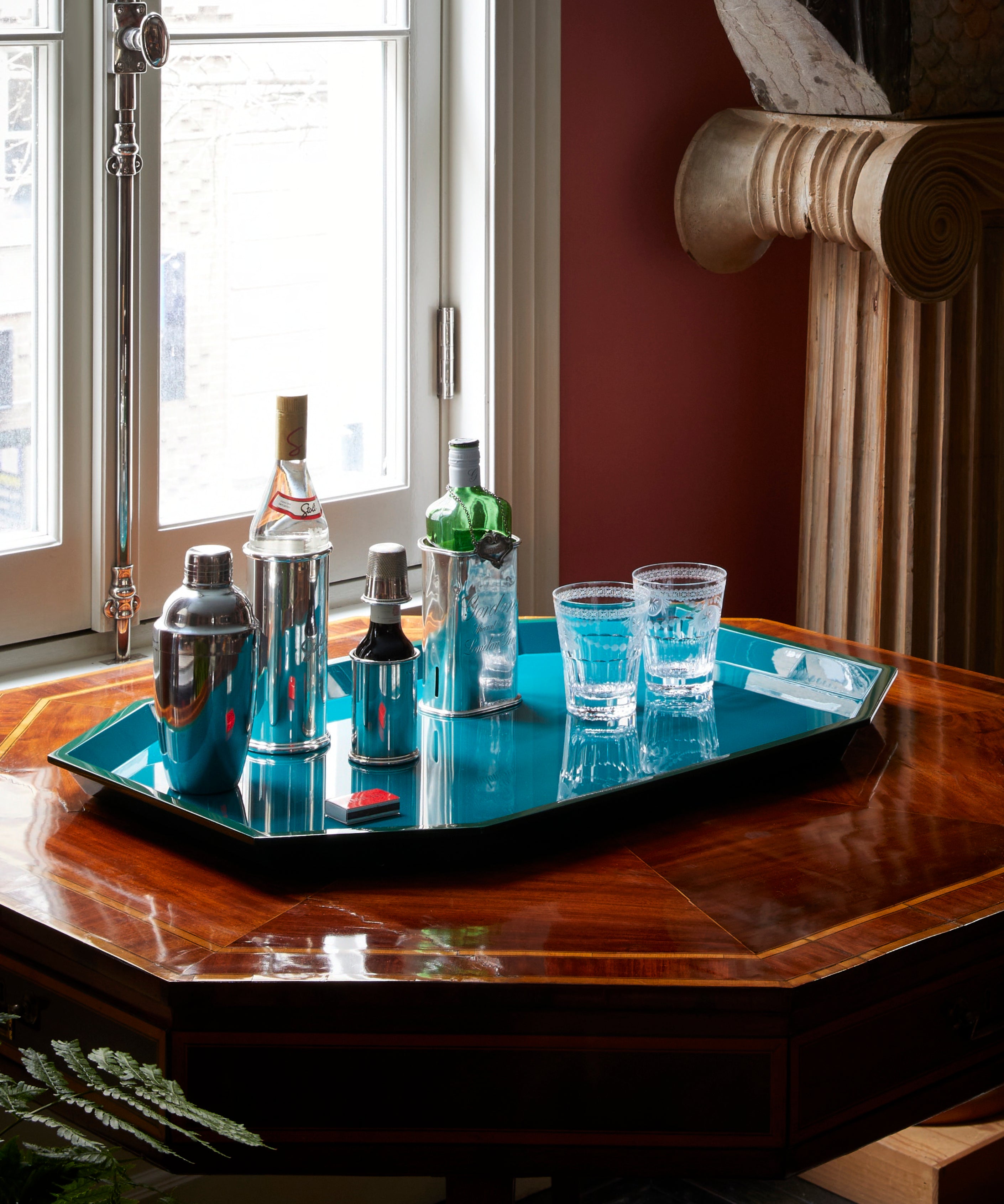LARGE OCTAGONAL TRAY – The Lacquer Company US
