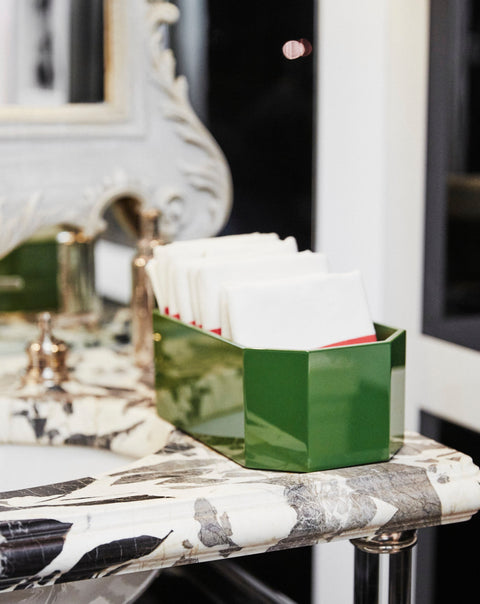 OCTAGONAL TISSUE BOX